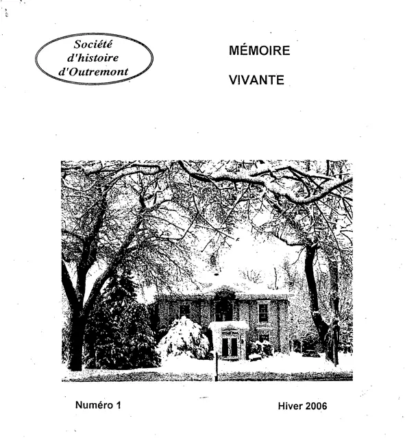 No 01 Mémoire vivante de l’hiver 2006