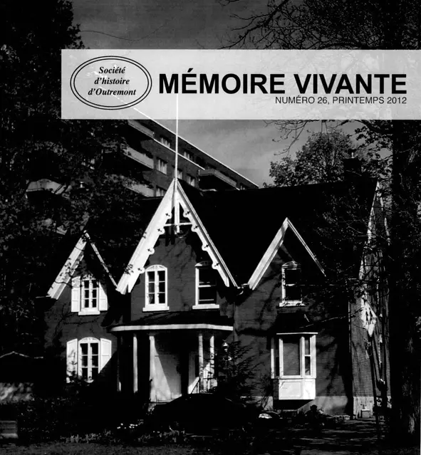 No 26 Mémoire vivante printemps 2012